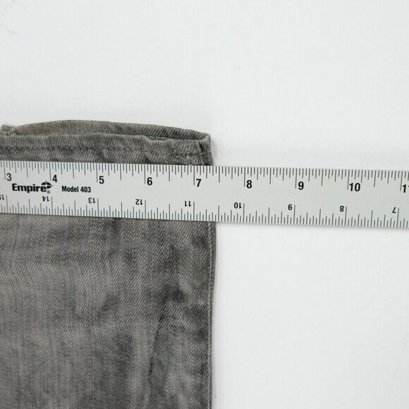 Prps Rambler Jeans Portugal 33' Waist 35.5' Inseam Gray Distressed Stacked Denim - Picture 10 of 10